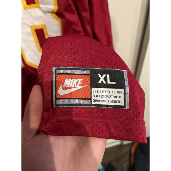 Vintage Nike Team Florida State Seminoles Football Jersey #28 Warrick Dunn XXL - Picture 5 of 9